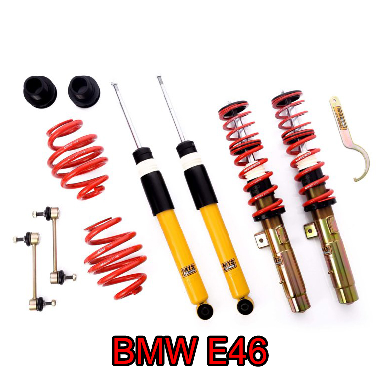 MTS Gewindefahrwerk COMFORT BMW E46 Limo / Coupe / Touring / Cabrio / Compact