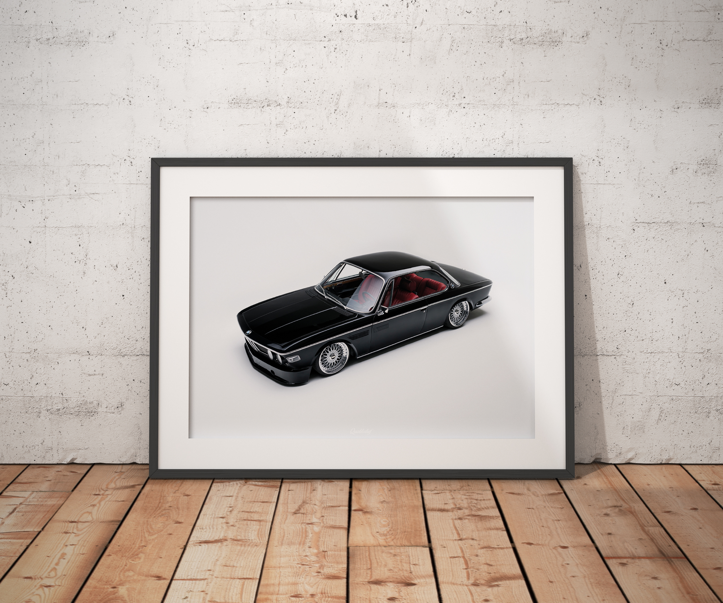 E9 Coupe Artwork - DIN A2 420 x 594 mm
